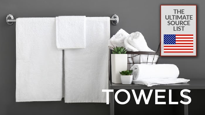 American-Made Bath Towels