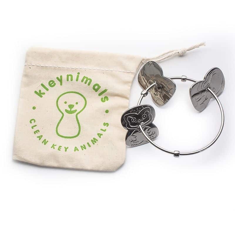 Non-Toxic Baby Toys- Engravable Stainless Steel Rattle from Kleynimals - Made i USA