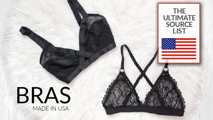 Bras made in the usa store