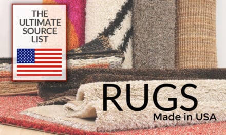 Made in USA Area Rugs, Decor Rugs, Floor Mats, Carpeting: An Ultimate Source List