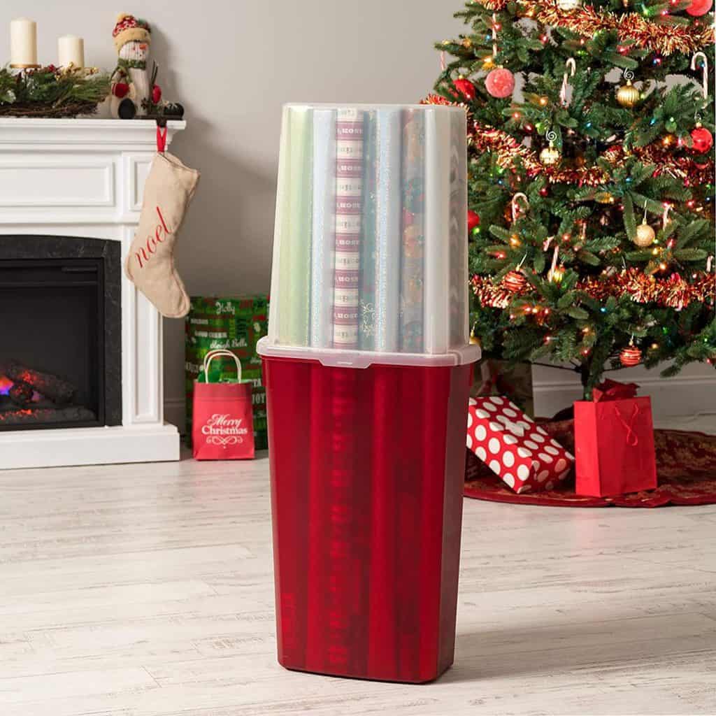 American Made Christmas Decoration Storage Containers & Tips On How To
