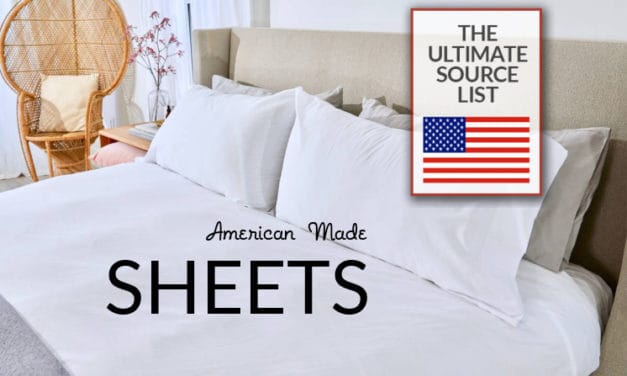 Sheets Made in USA: The Ultimate Source List