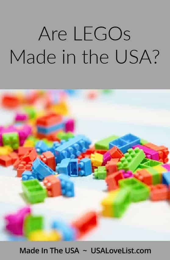 Are LEGOs made in the USA? Find American Made alternatives. USAlovelist.com