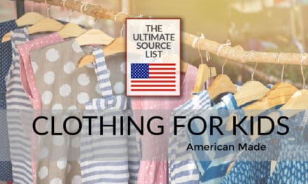 Made in USA Clothing for Kids : The Ultimate Source List
