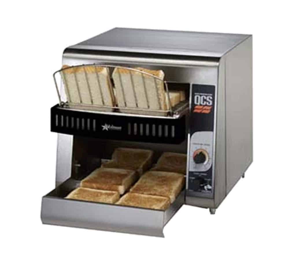 JEWJIO Long Slot Toaster 4 Slice, Stainless Steel Retro Toasters