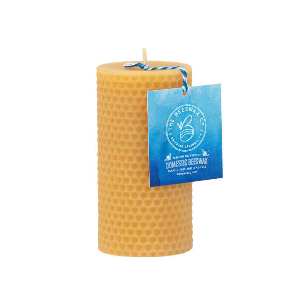 American Made Candles: The Beeswax Co. beeswax candles. 