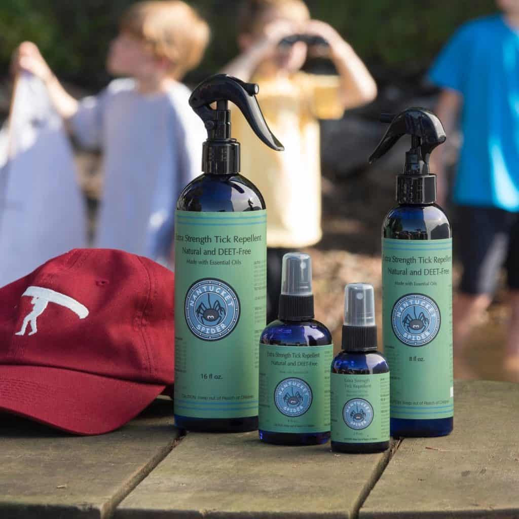 American Made Non-Toxic Tick Repellent from Nantucket Spider