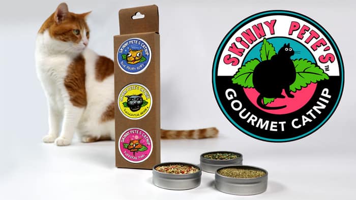 Made in USA Cat Supplies: Skinny Pete's Gourmet Catnip https://skinnypetescatnip.com/ #pets #catnip #cats #usalovelisted #madeinUSA #AmericanMade