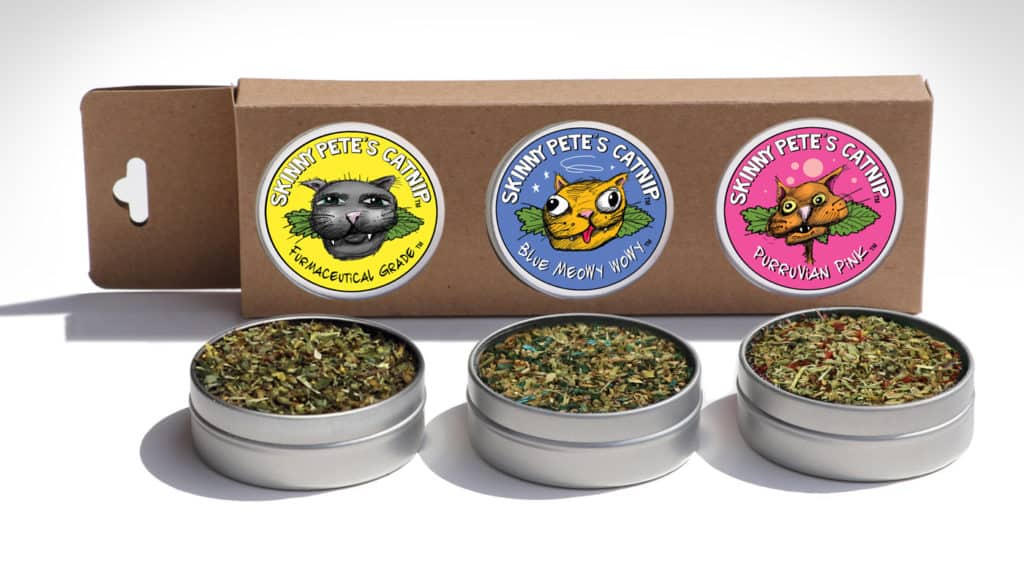 American Made Cat Supplies: Skinny Pete's Catnip Take 10% off all Skinny Pete's Cat Nip items at checkout with code USALOVE. One-time use, no expiration date. #usalovelisted #madeinUSA #catnip