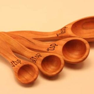 Measuring Spoons - Liberty Tabletop - Pewter measuring spoons - USA