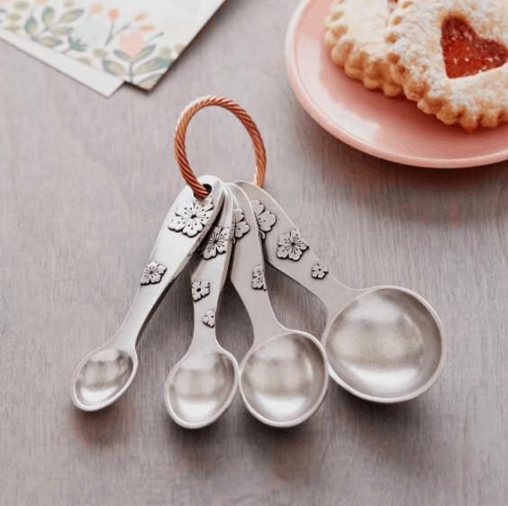 Measuring Spoons - Liberty Tabletop - Pewter measuring spoons - USA