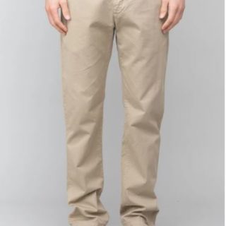 Tooling American Retro Khaki Tapered Casual Mens Trousers  Harmony Gallery