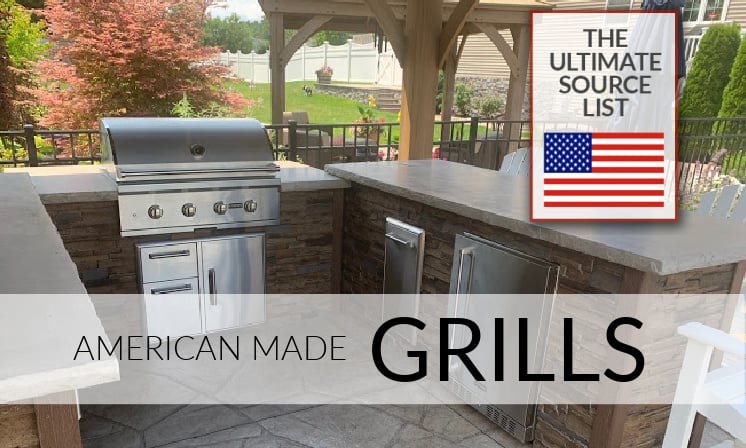 American made grills