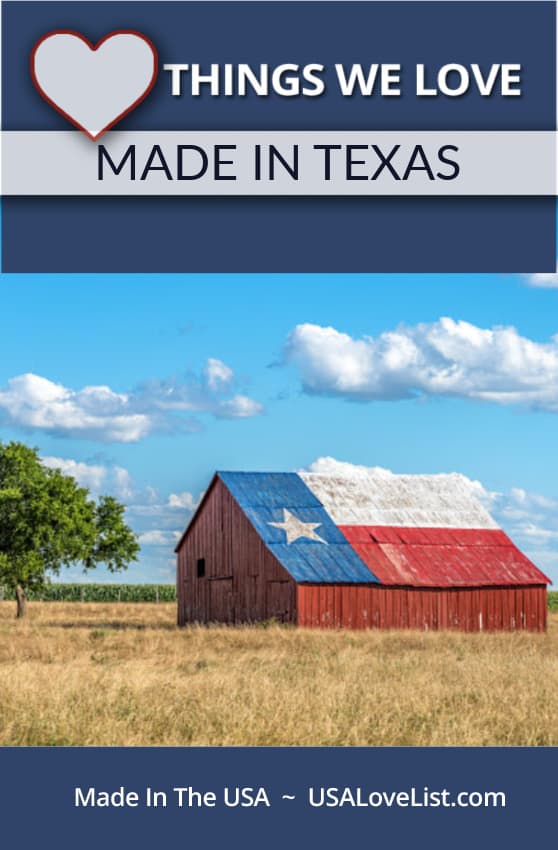 Things we love, Made in Texas
Did your favorites make our list?
#Texas #usalovelisted
