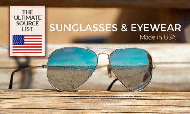 Made in USA Sunglasses & Eyewear: The Ultimate Source List