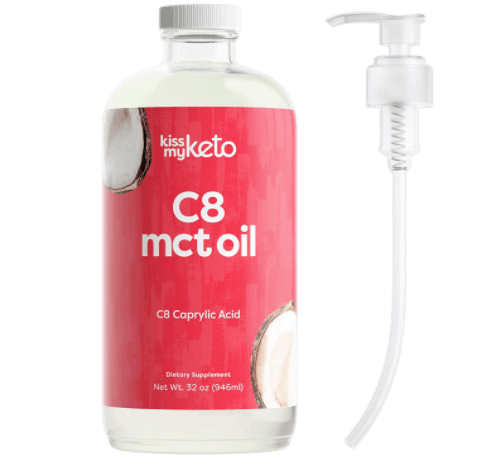 MCT Oil Made in the USA: Kiss My Keto C8 MCT oil
