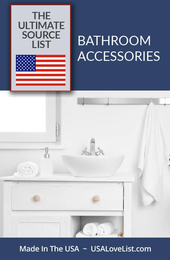 America's most stylish bathroom accessories