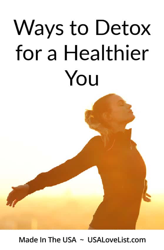 Ways to detox for a healthier you via USA Love List