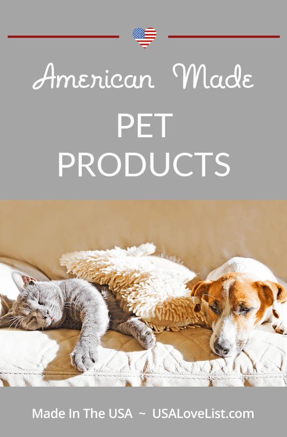 Our Ultimate Source List for American Made Pet Products via USAlovelist.com