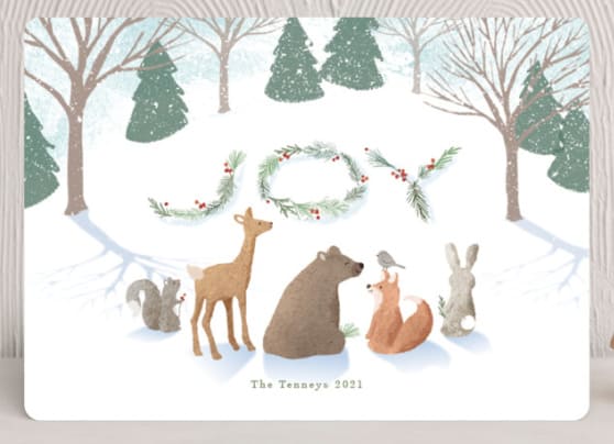 Boxed Christmas Cards Made in USA: Minted