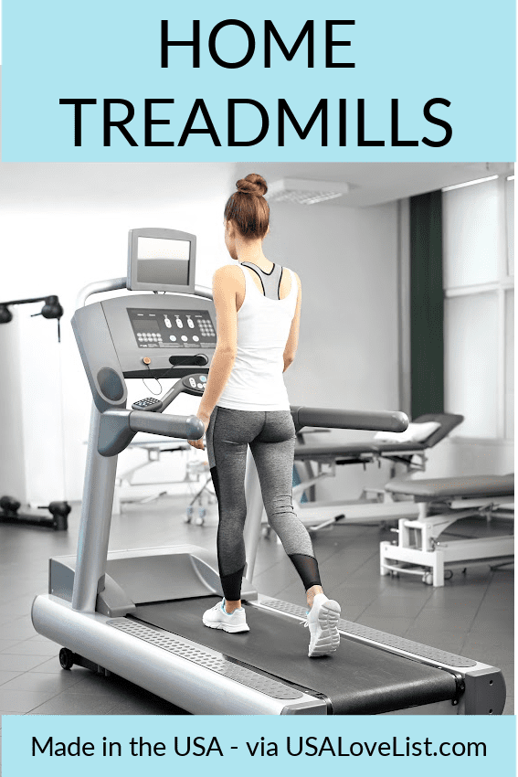 Treadmills made in USA via USALoveList.com #treadmills #cardio #excercise