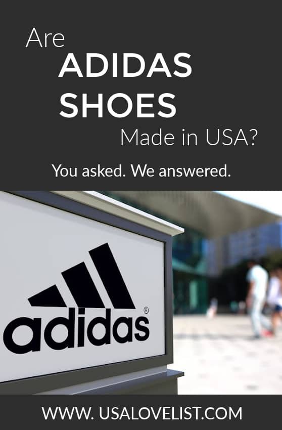 Where are Adidas shoes Made? We have the scoop. #adidas #sneakers 
