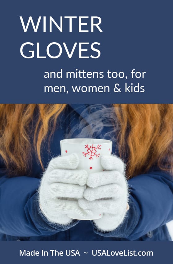 Winter gloves made in USA for our list of gloves and mittens all American made #winter #gloves #mittens