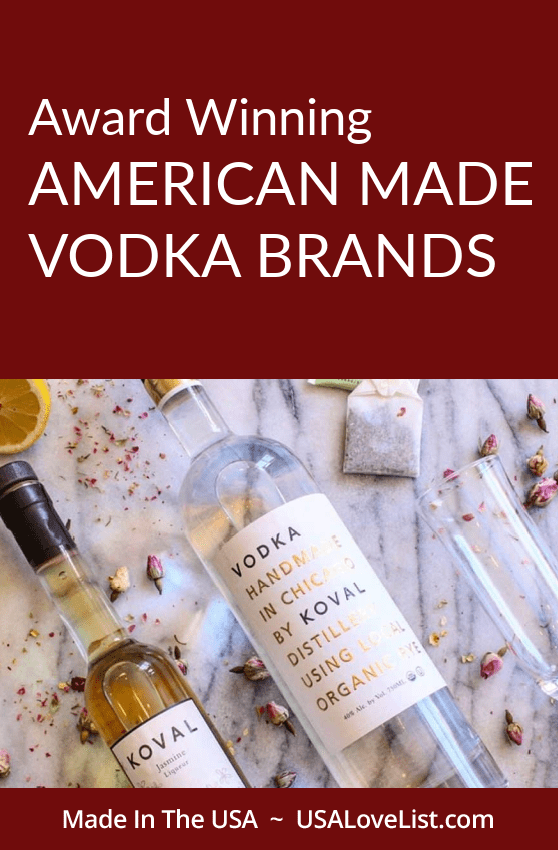 vodka brands USA