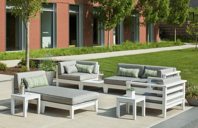 Seaside Casual made in USA patio furniture. #patiofurniture #usalovelisted #Americanmade