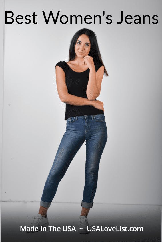 Best Women's Jeans Made in USA via USALoveList.com #jeans #denim #usalovelisted #madeinUSA