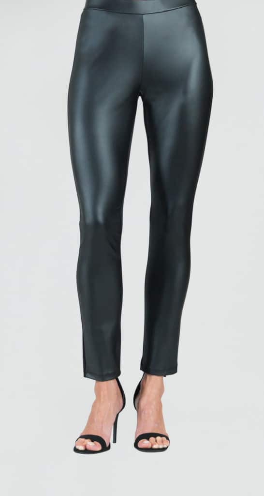 Vegan leather leggings by Clara Sunwoo made in USA via USAlovelist.com