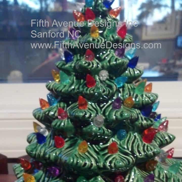 Evergreen Enterprises Wisconsin Ceramic Christmas Tree