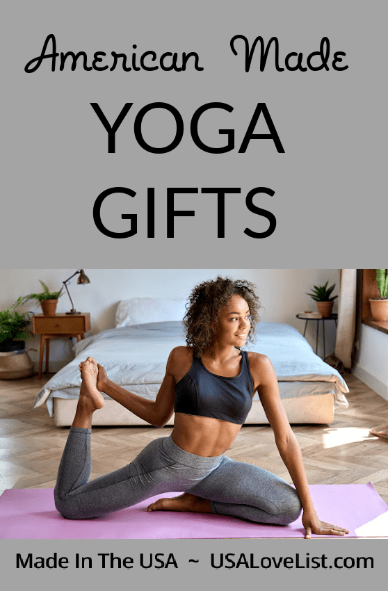 American Made Yoga Gifts via USA Love Listed #usalovelisted #yoga #giftideas