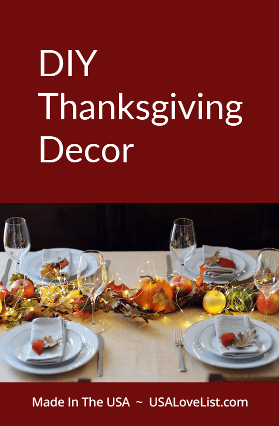 Easy DIY Thanksgiving Decor#DIYDecor #ThanksgivingDecor#madeinUSA