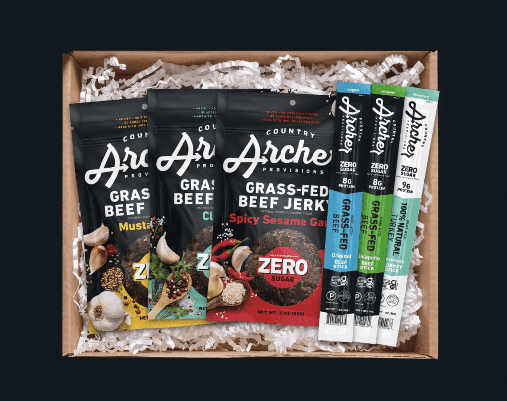 Best made in USA beef jerky: Country Archer