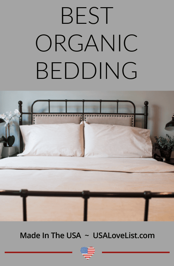 BEST ORGANIC BEDDING MADE IN USA