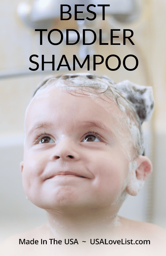 Best Toddler Shampoo Made in USA via USALoveList.com