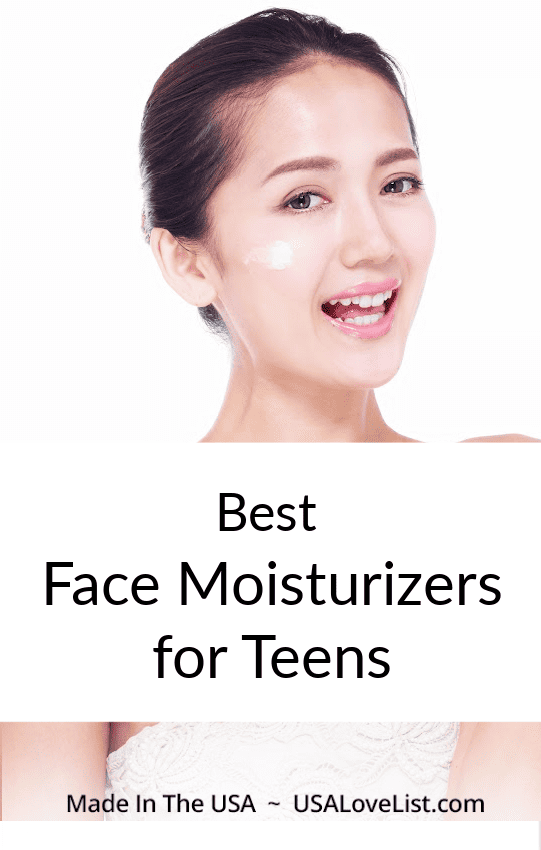 Best Fest Moisturizers for Teens via USALoveList.com 