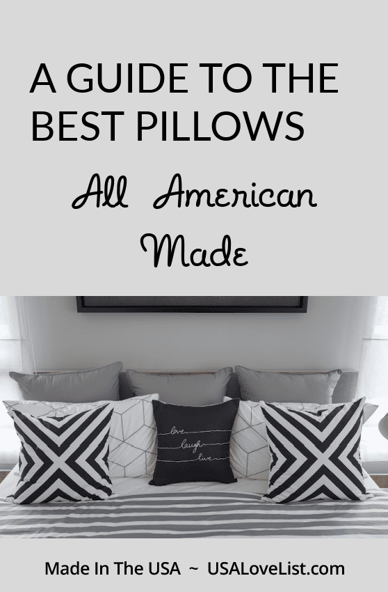 A guide to finding the best pillows all american made