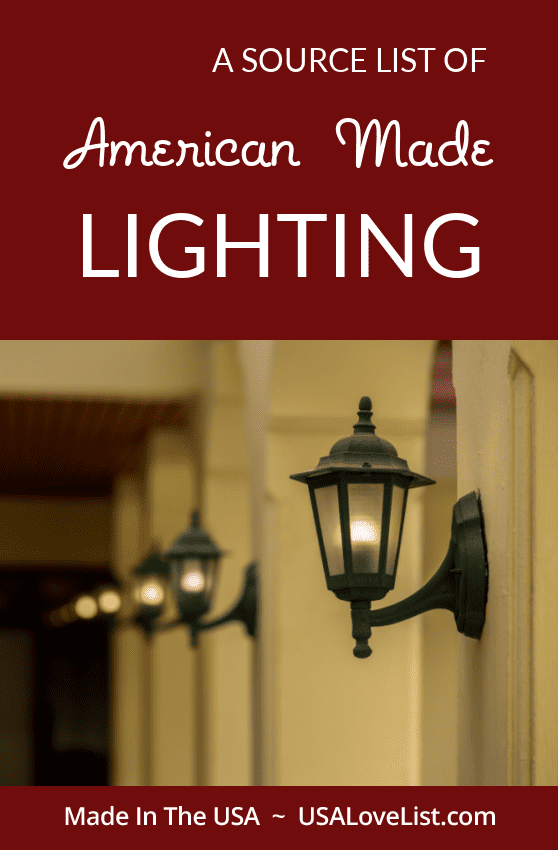 AMERICAN MADE LIGHTING VIA USALOVELIST.COM